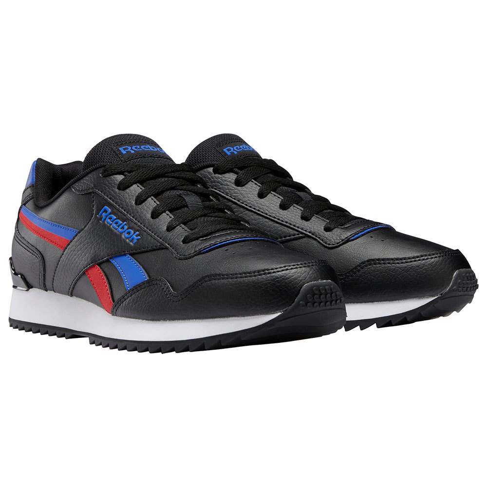 Chaussures Reebok Baskets Royal Glide Ripple Clip Core Black / Bright Cobalt / Vector Red