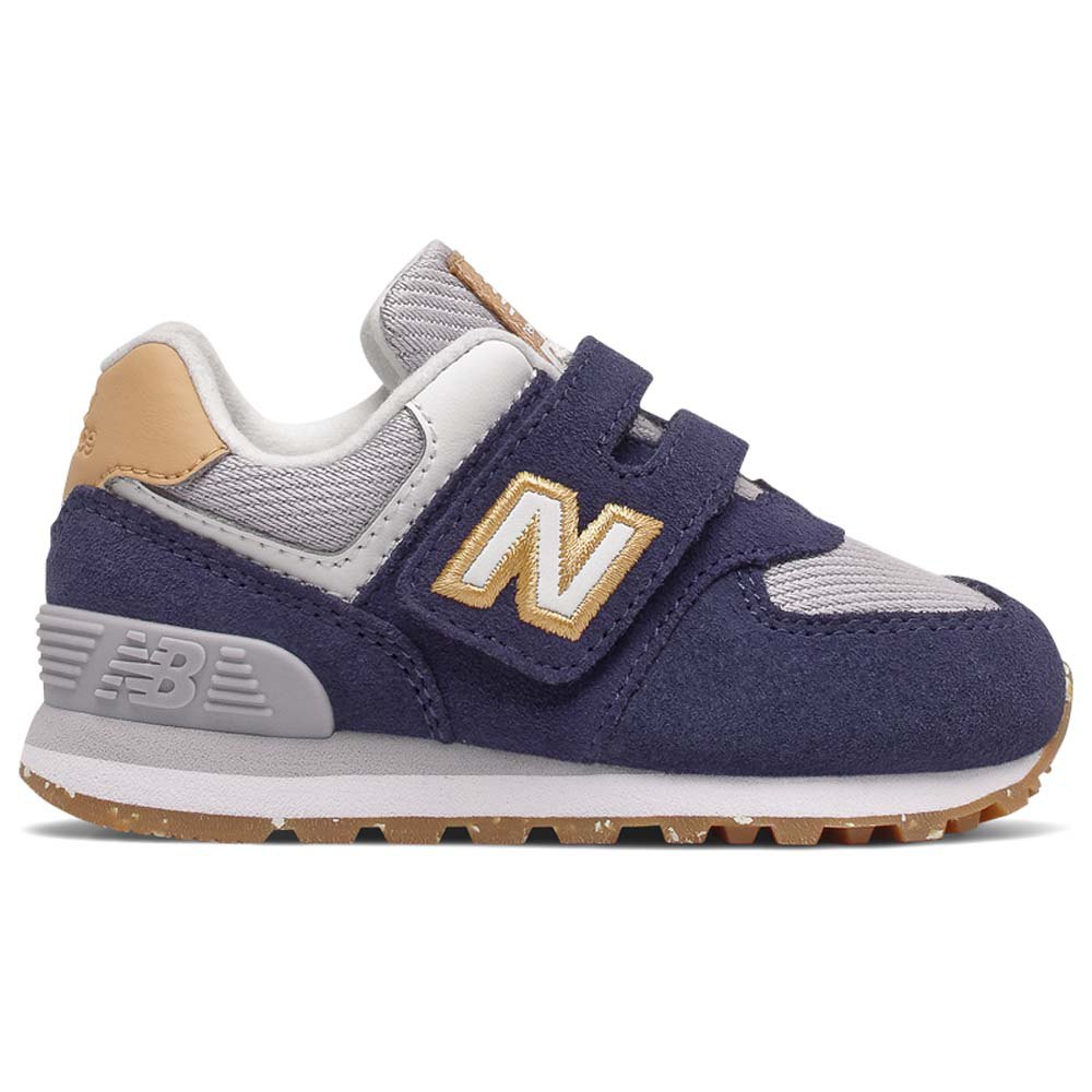 Kid New Balance 574 Wide Trainers Blue