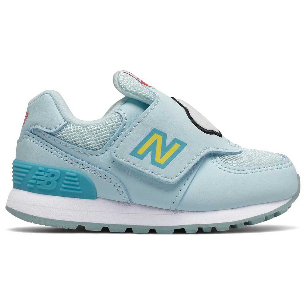 Kid New Balance 574 Day/Night Wide Trainers Blue