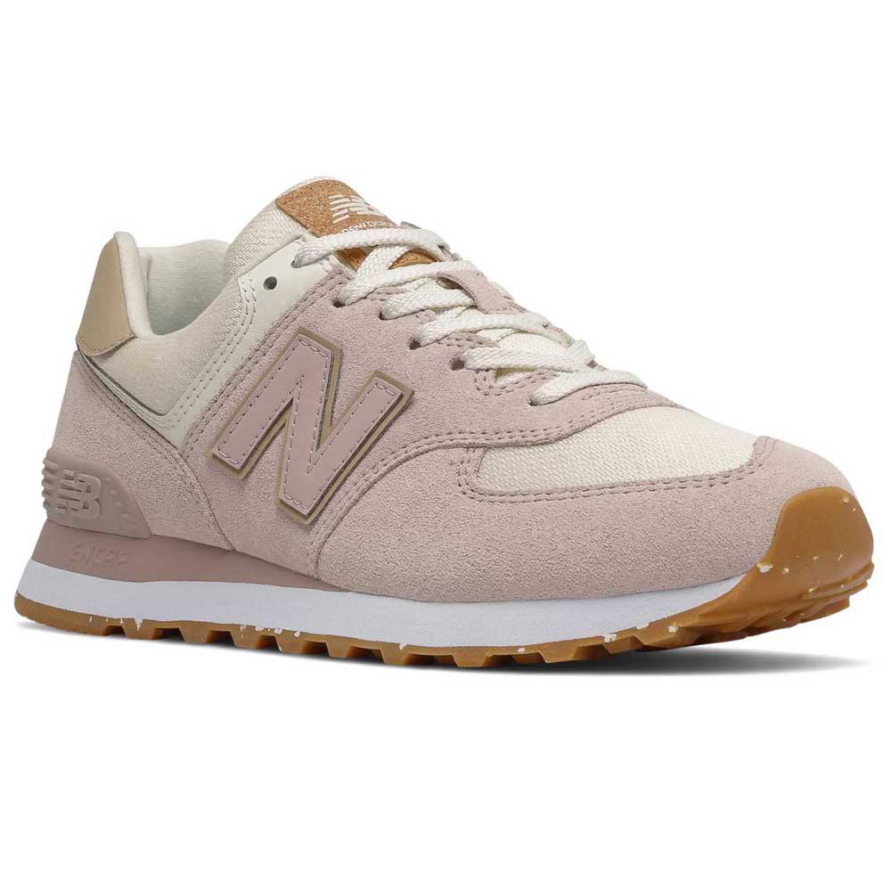 Femme New Balance Formateurs 574V2 Sustainability Space Pink