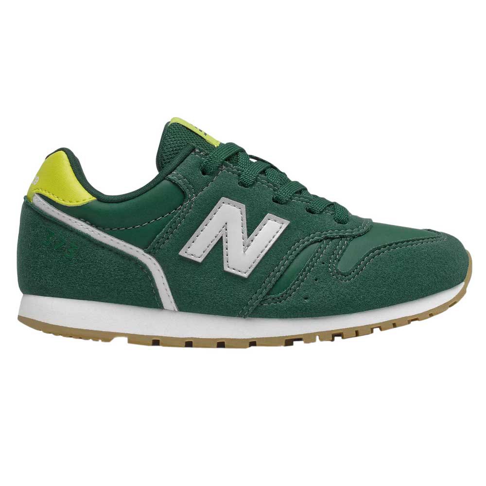 Enfant New Balance Baskets Larges Classic 373V2 Nightwatch Green