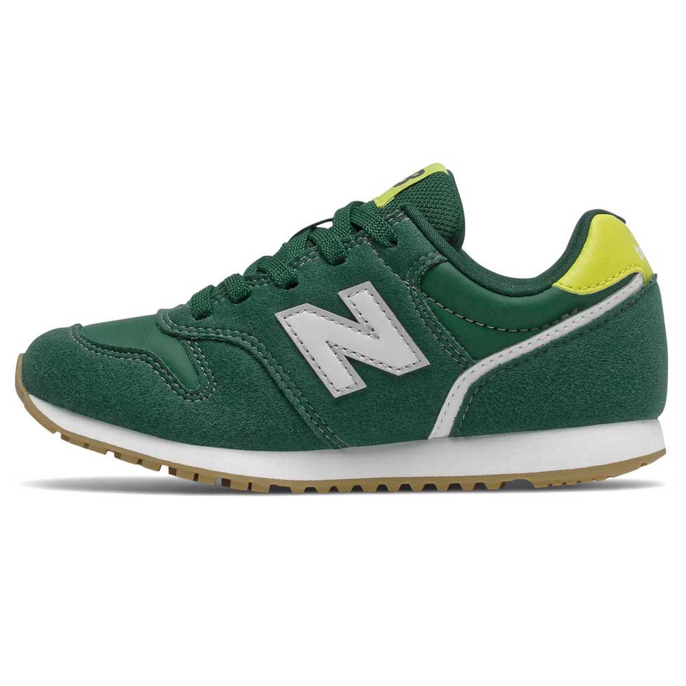 Enfant New Balance Baskets Larges Classic 373V2 Nightwatch Green