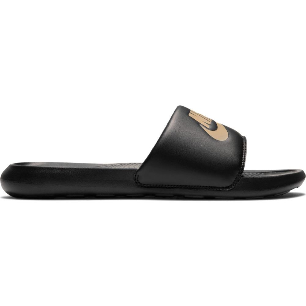 Chaussures Nike Tongs Victori Black / Metallic Gold / Black