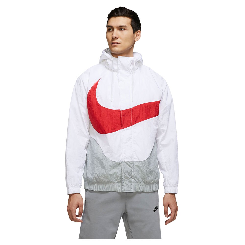 Jackets Nike Sportswear Swoosh Woven Lined Jacket White