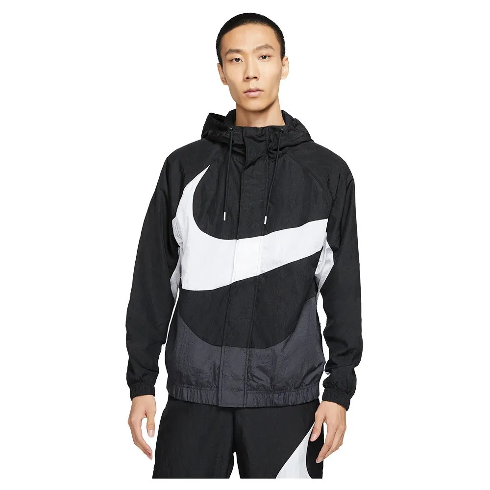 Nike Chaqueta Sportswear Swoosh Woven Lined Negro, Dressinn