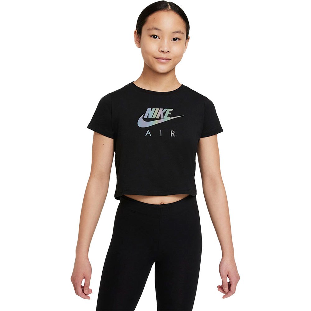 T-shirts Nike Sportswear Crop Short Sleeve T-Shirt Black