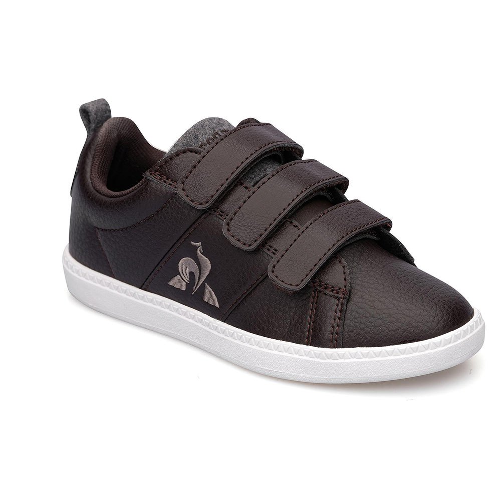 Kid Le Coq Sportif Courtclassic PS Trainers Brown