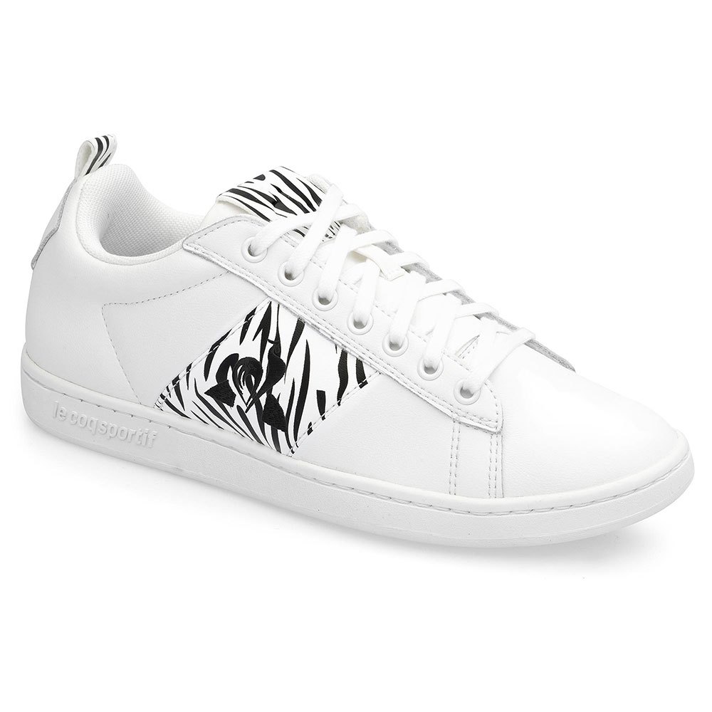 Chaussures Le Coq Sportif Formateurs Courtclassic Animal Optical White