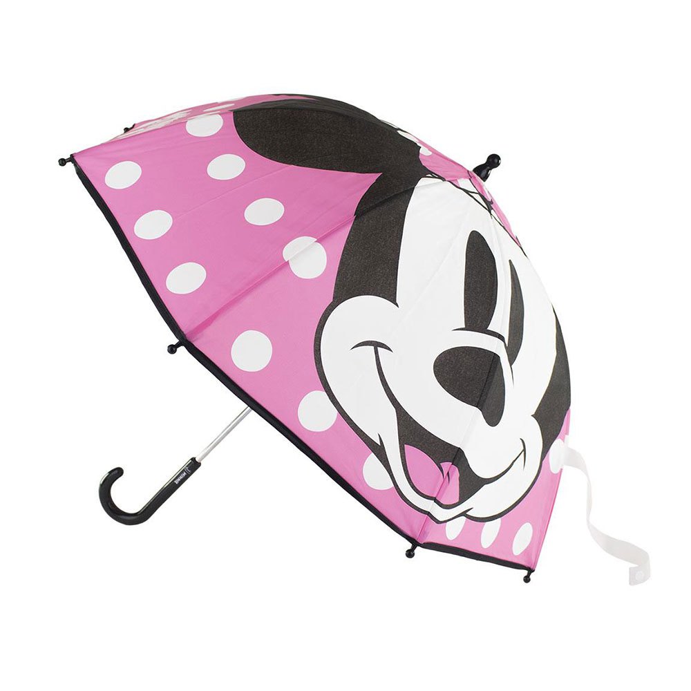 Kid Cerda Group Minnie Manual Umbrella Pink
