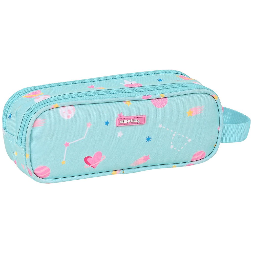 Suitcases And Bags Safta My Space Pencil Case Blue