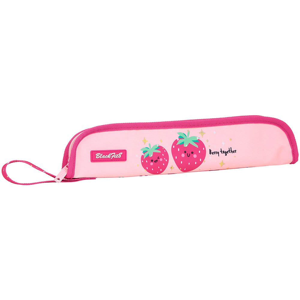  Safta Blackfit8 Berry Brilliant Flute Holder Pencil Case Pink