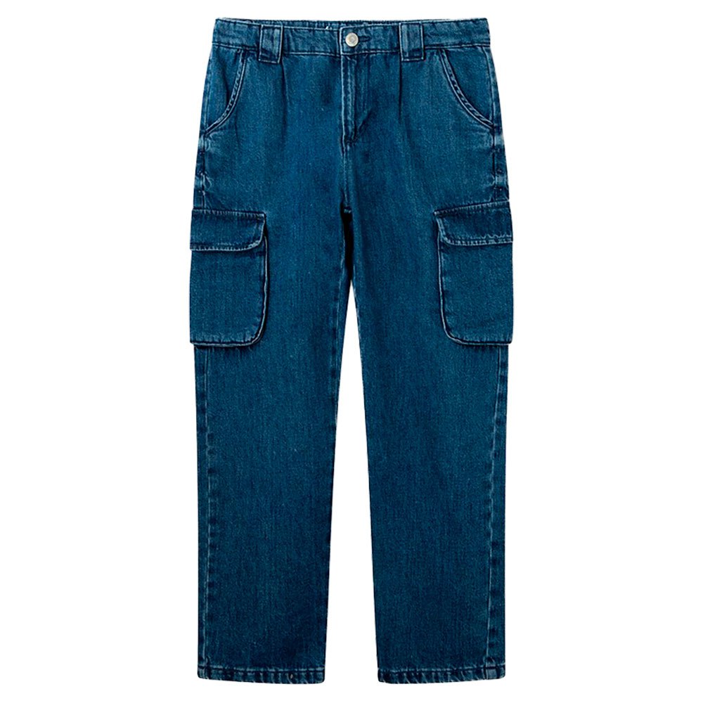 Boy Pepe Jeans Carlo Cargo Jeans Blue