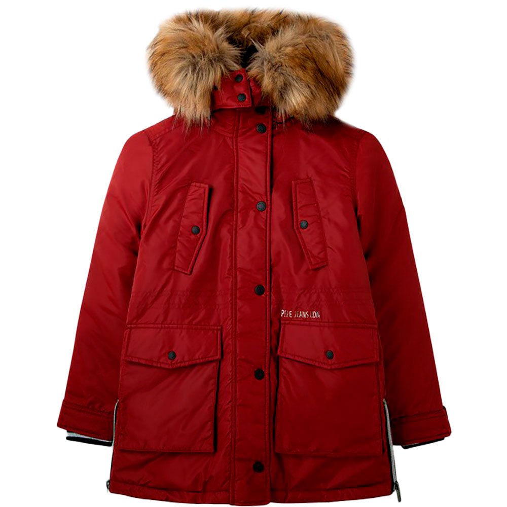 Jackets Pepe Jeans Isabelle Heavy Jacket Red