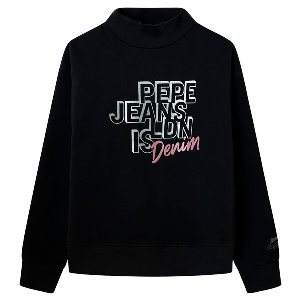 Girl Pepe Jeans Donna Sweatshirt Black