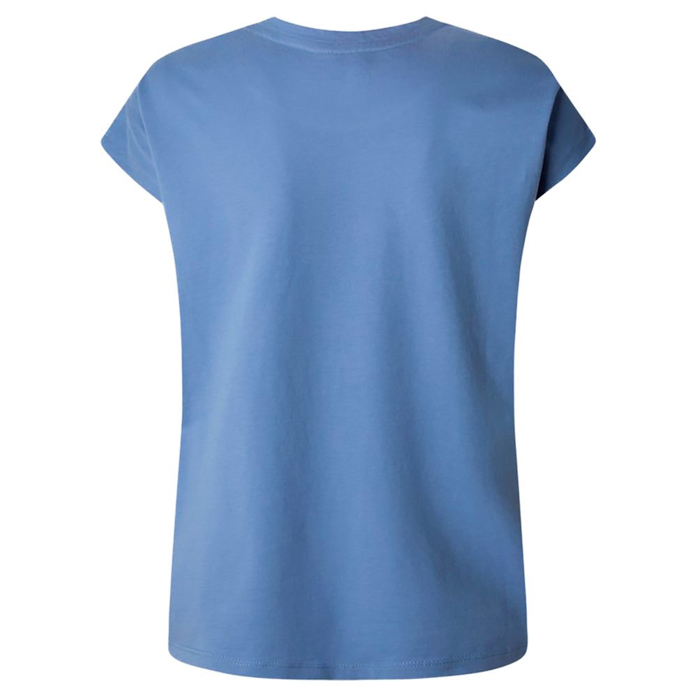 Women Pepe Jeans Bonnie Short Sleeve T-Shirt Blue