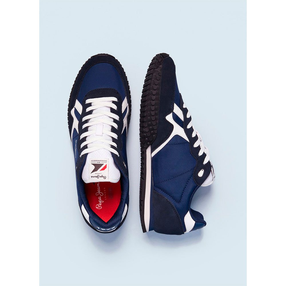 Men Pepe Jeans Holland Serie 1 Trainers Blue