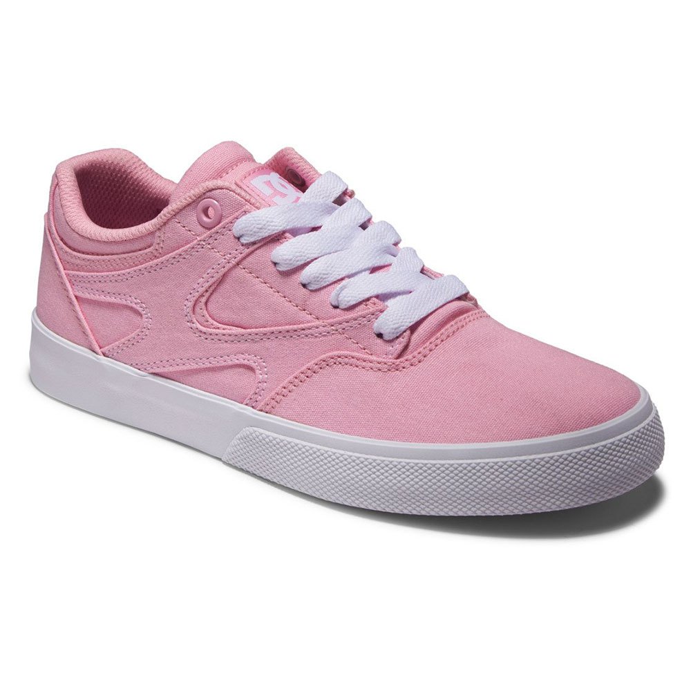 Femme Dc Shoes Formateurs Kalis Vulc Pink / White