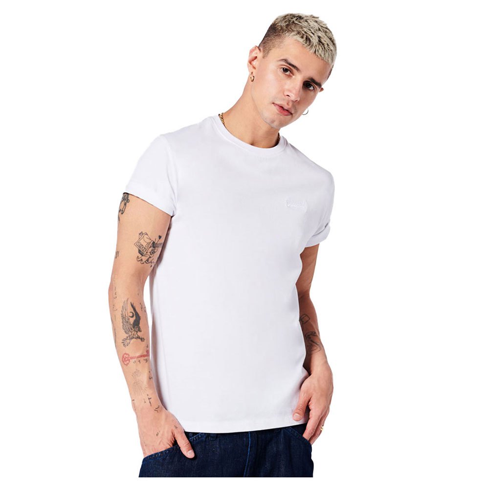 Clothing Superdry Vintage Logo Embroided Short Sleeve T-Shirt White