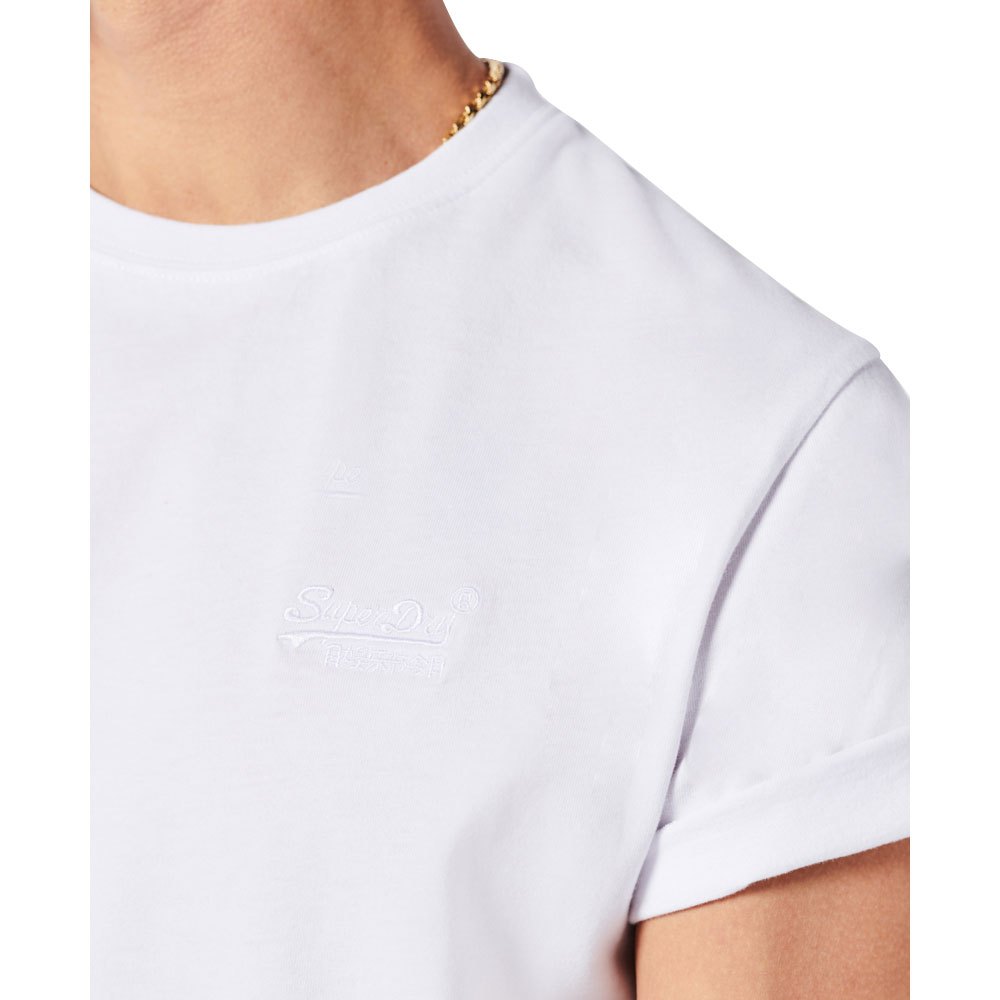 Clothing Superdry Vintage Logo Embroided Short Sleeve T-Shirt White