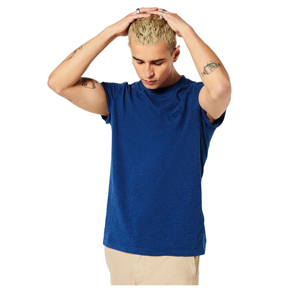 T-shirts Superdry Vintage Logo Embroided Short Sleeve T-Shirt Blue