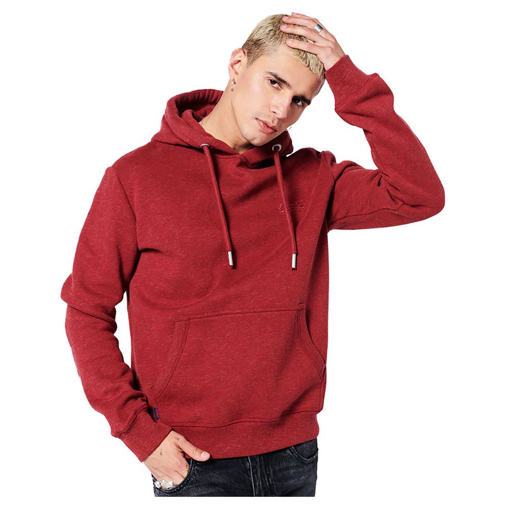 Clothing Superdry Vintage Logo Embroided Hoodie Red