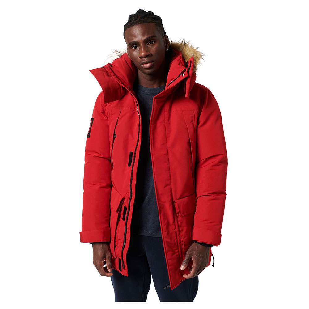 Clothing Superdry Code Everest Parka Red