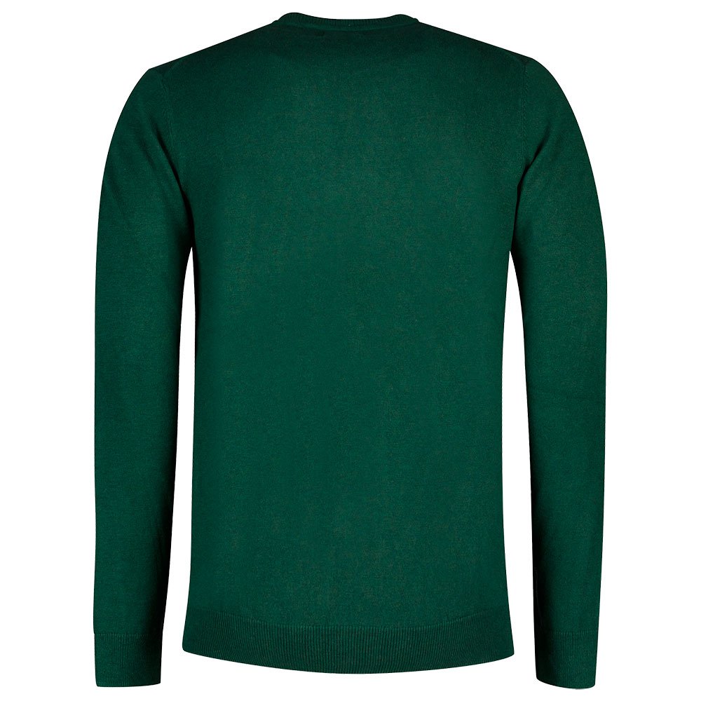 Men Superdry Vintage Embroided Crew Sweater Green