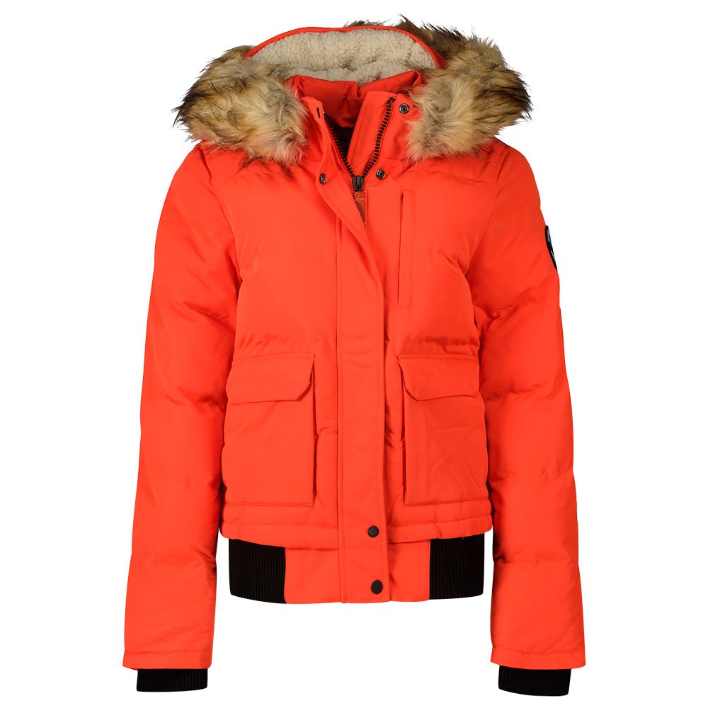 Clothing Superdry Everest Bomber Jacket Orange