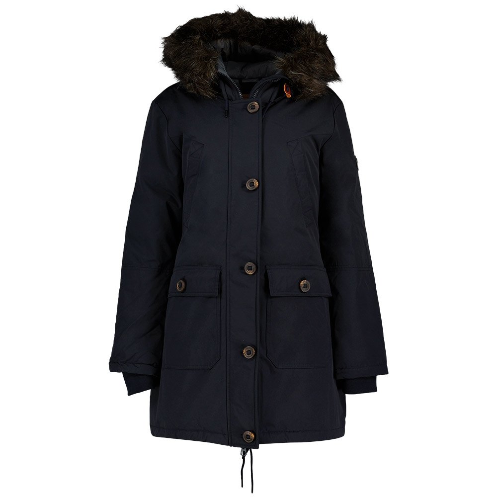 Coats And Parkas Superdry New Rookie Down Parka Blue