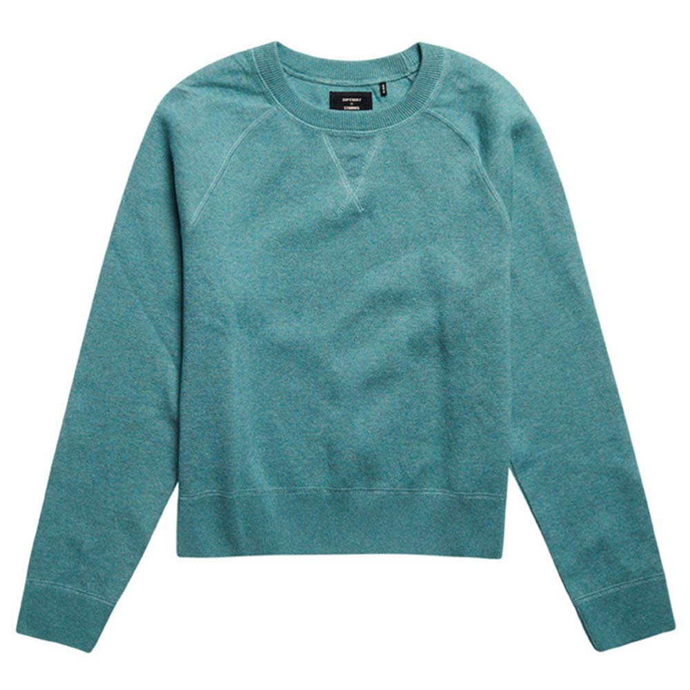 Sweaters Superdry Essential Cotton Crew Sweater Blue