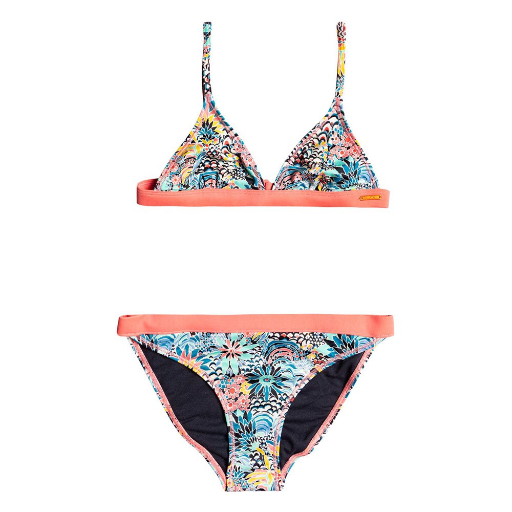 Swimwear Roxy Marine Bloom Tri Bikini Multicolor