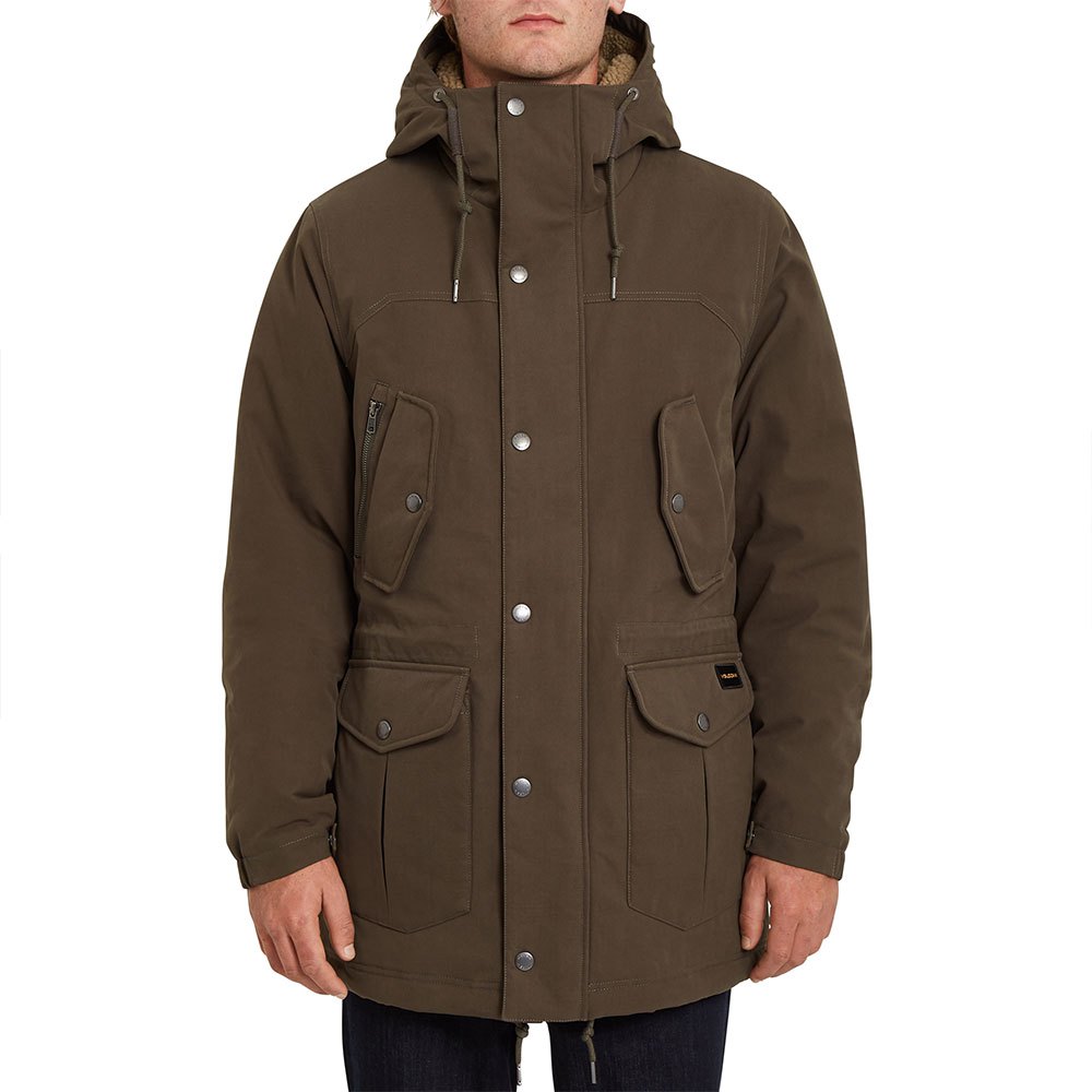 Coats And Parkas Volcom Starget 5K Heavy Parka Brown
