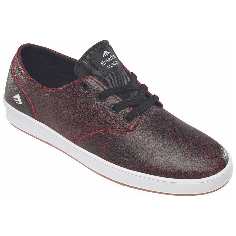 Chaussures Emerica Formateurs The Romero Laced Black / Red / Black