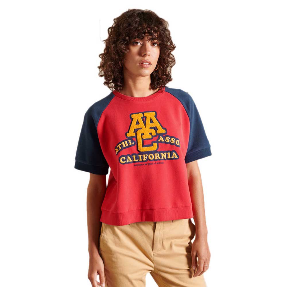 Superdry Collegiate Colourblock Short Sleeve TShirt 
