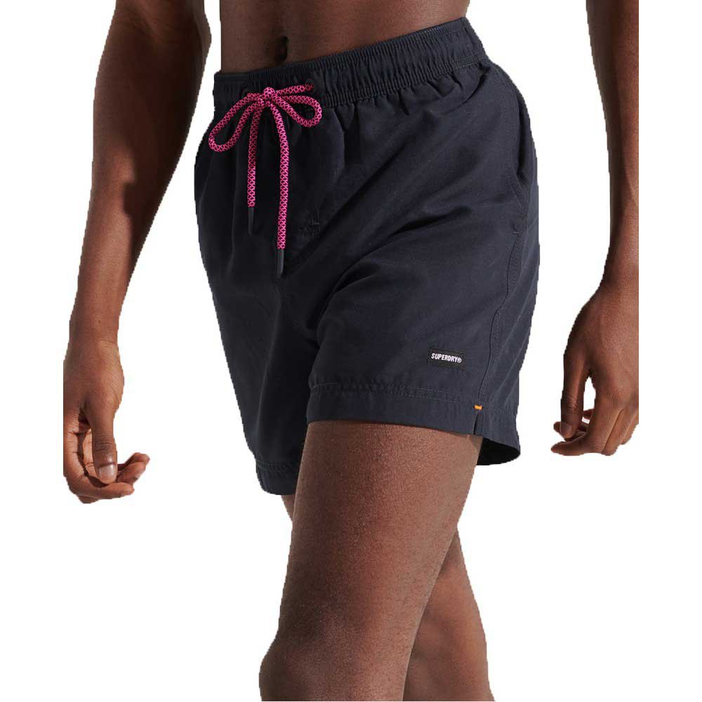 Men Superdry Water Volley Swimming Shorts Blue