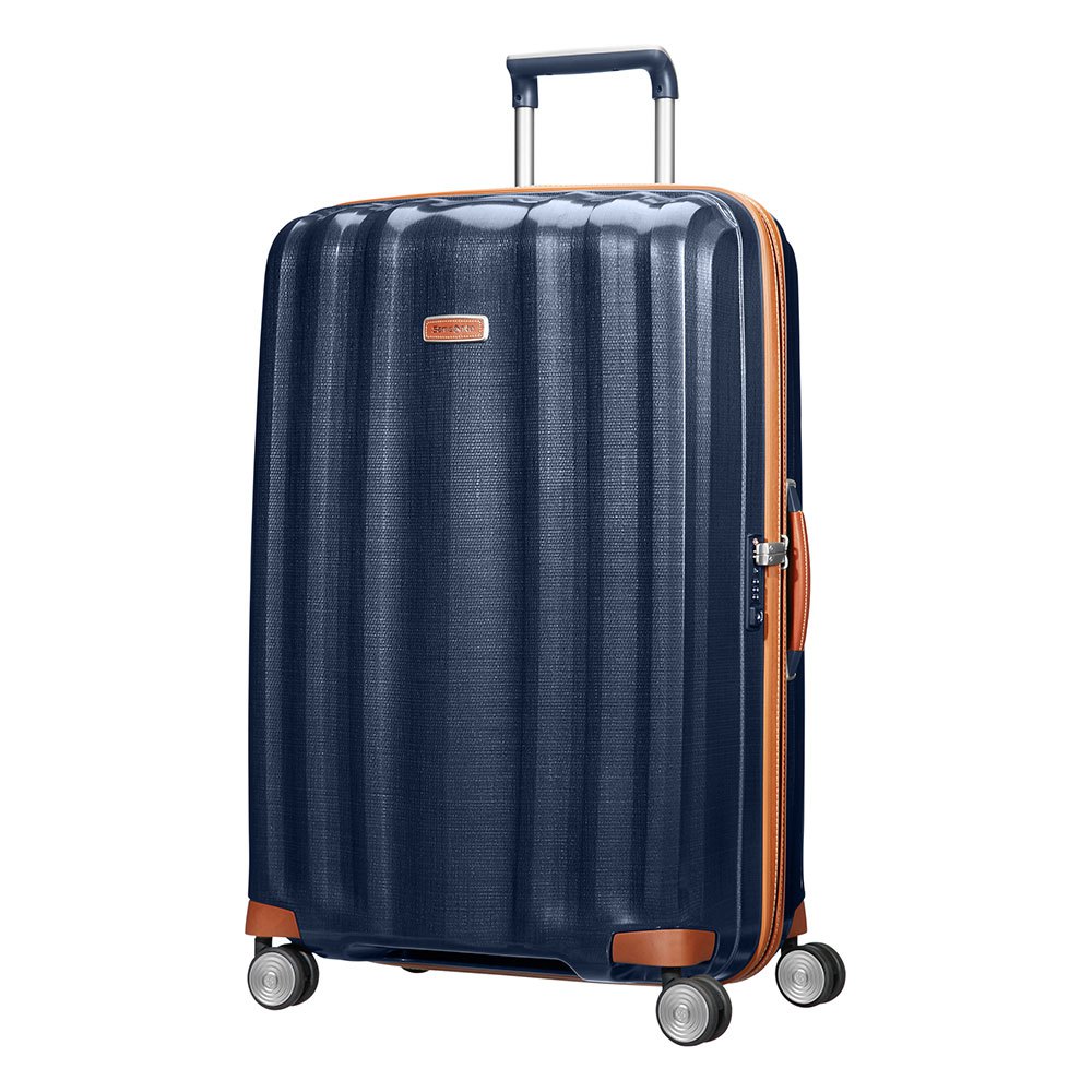 Suitcases And Bags Samsonite Lite-Cube DLX Spinner 82/31 122L Lugagge Blue