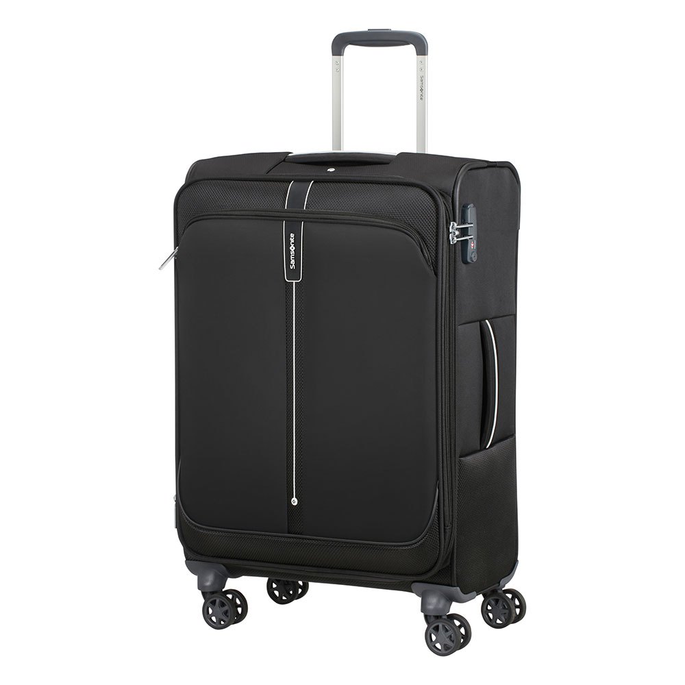 Suitcases And Bags Samsonite Popsoda Spinner 66/24 68-73.5L Lugagge Black
