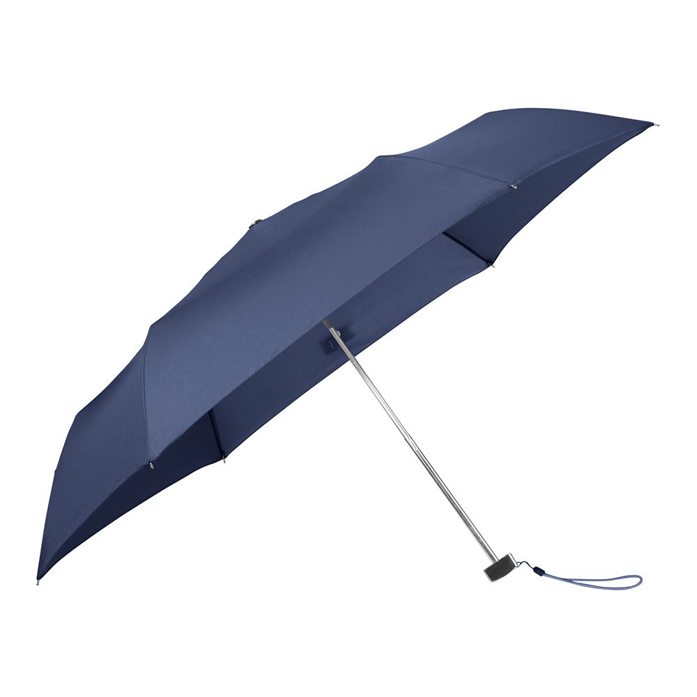 Women Samsonite Rain Pro Ultra Mini Flat Umbrella Blue