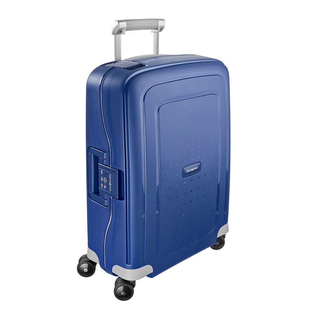 Suitcases And Bags Samsonite S´Cure Spinner 55/20 34L Lugagge Blue