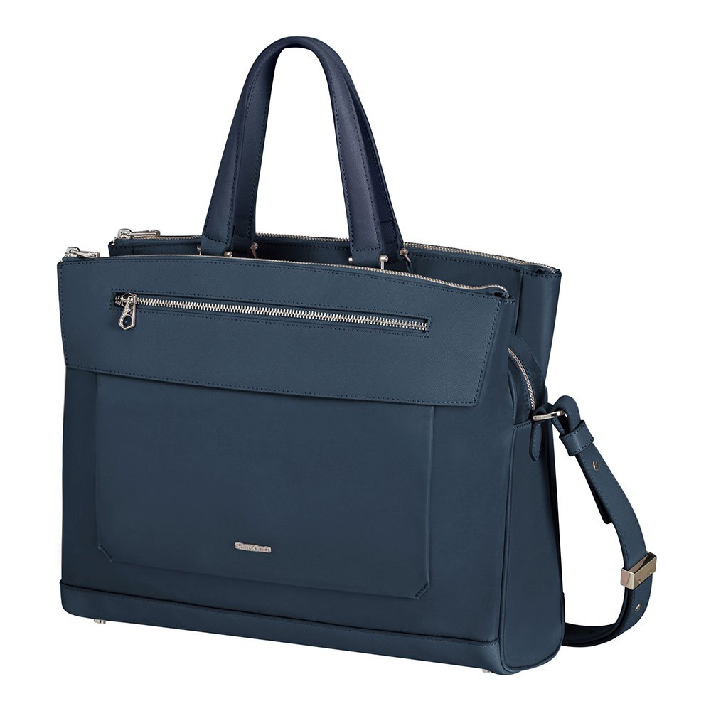 Suitcases And Bags Samsonite Zalia 2.0 14.1´´ 13.78L Briefcase Blue