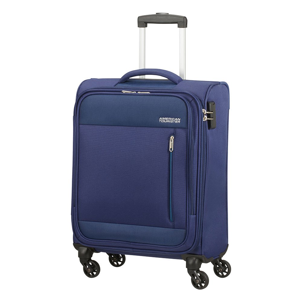  American Tourister Heat Wave Spinner 55/20 38L Lugagge Blue