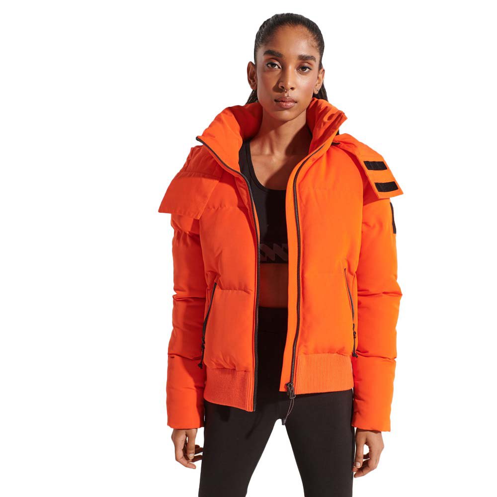 Femme Superdry Veste Bomber Code Everest Bold Orange