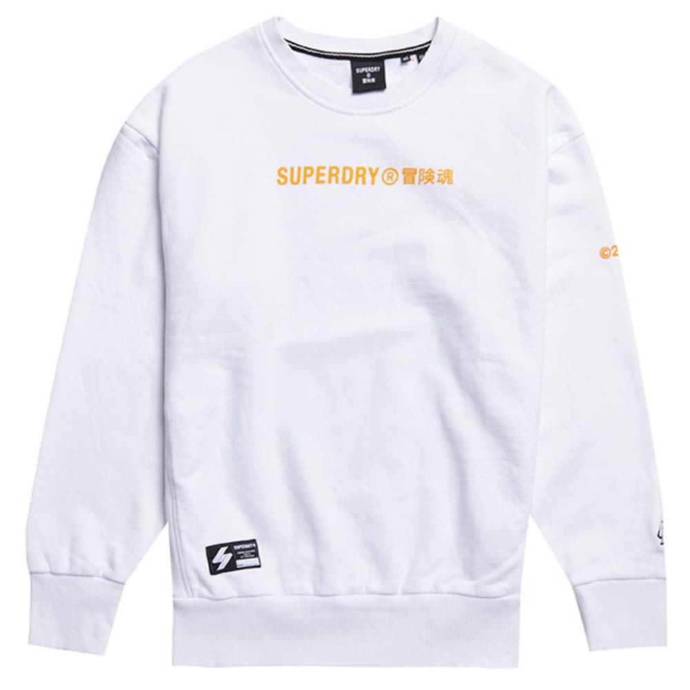 Superdry Corporate Logo Oversized Crew Sweatshirt 
