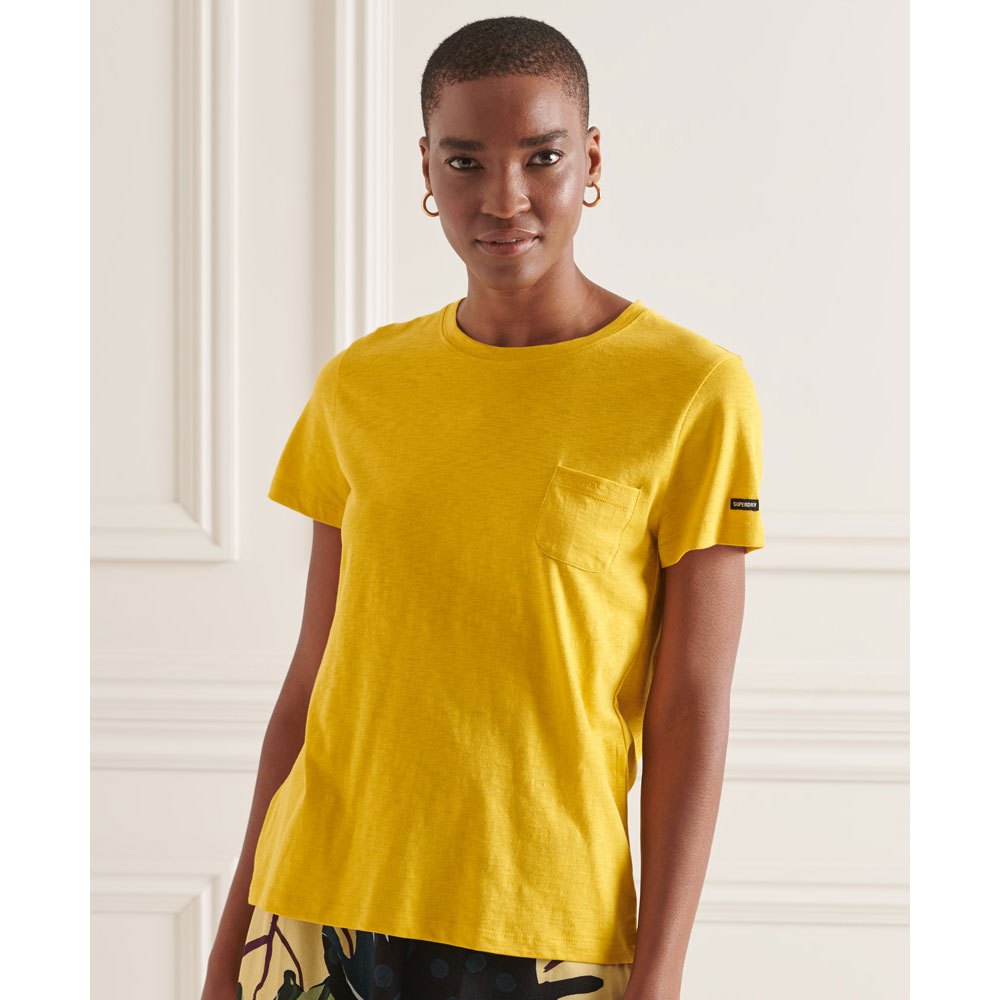 T-shirts Superdry Studios Pocket Short Sleeve T-Shirt Yellow