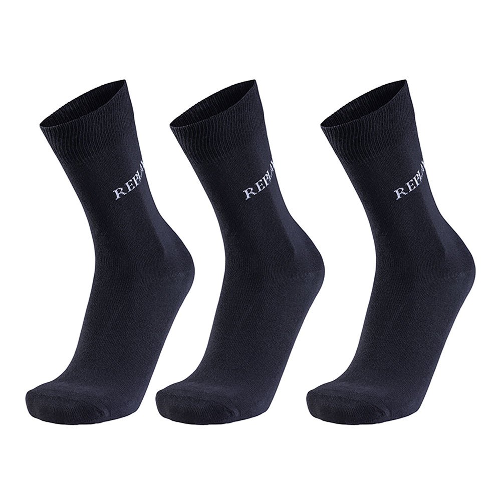 Socks Replay Casual Socks 3 Pairs Black