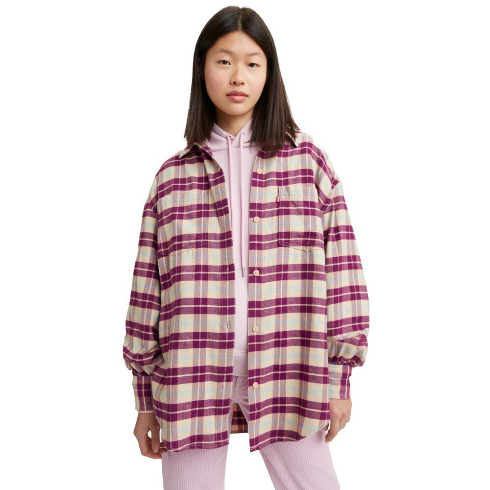 Blouses And Shirts Levi´s® Remi Utility Long Sleeve Shirt Purple