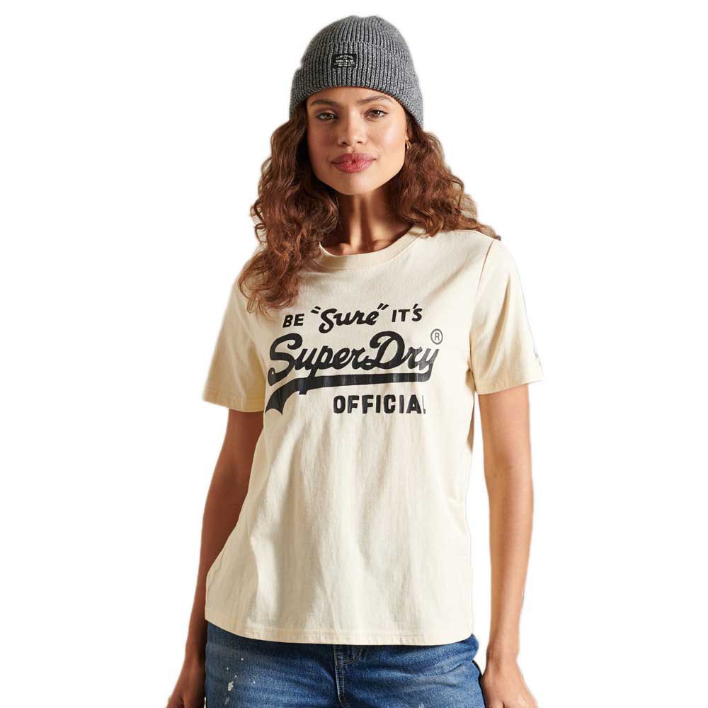 T-shirts Superdry Vintage Logo AC Short Sleeve T-Shirt Beige