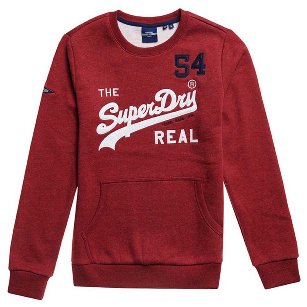 Sweatshirts And Hoodies Superdry Vintage Logo Source Crew Sweatshirt Red