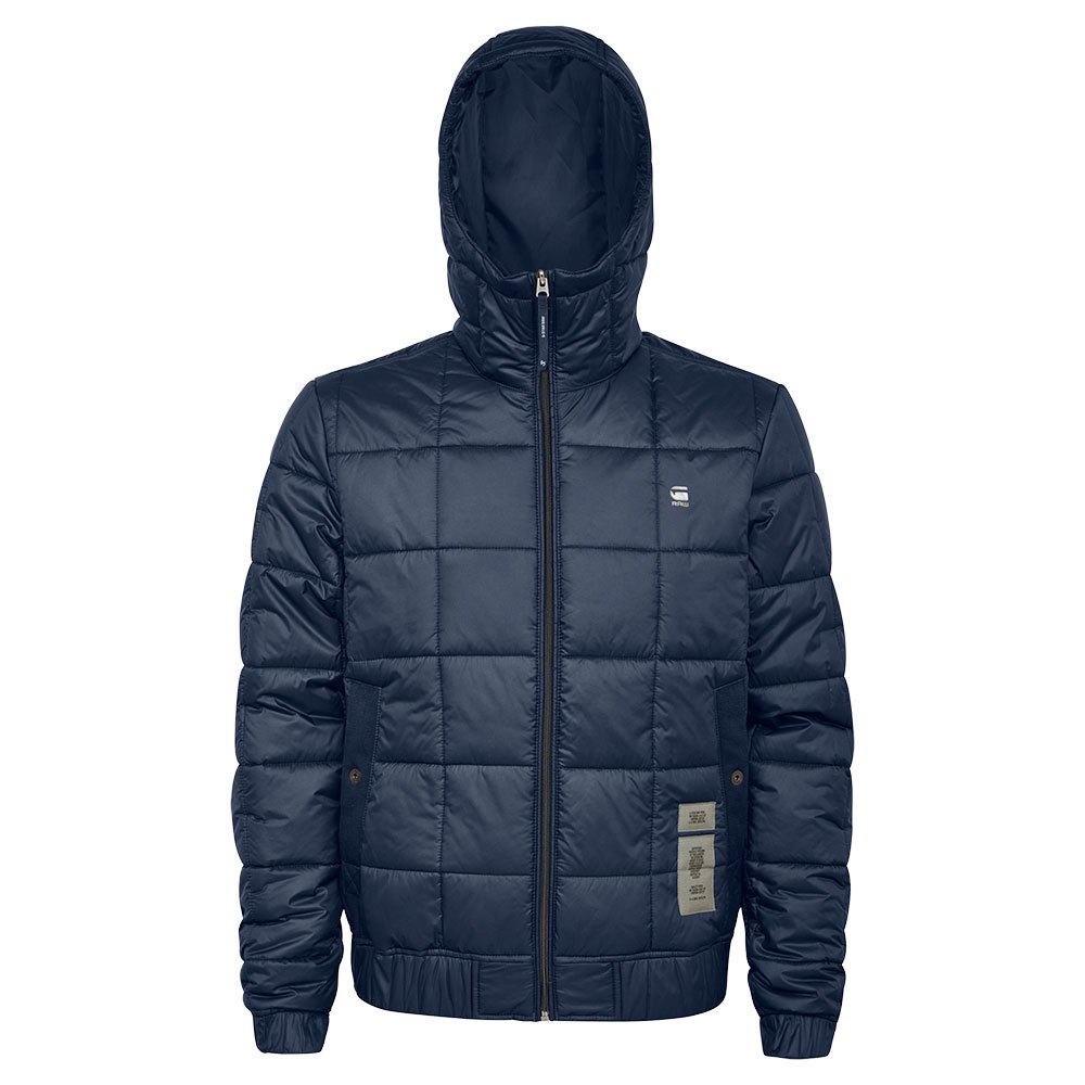 Clothing Gstar Meefic Sqr Quilted Jacket Blue