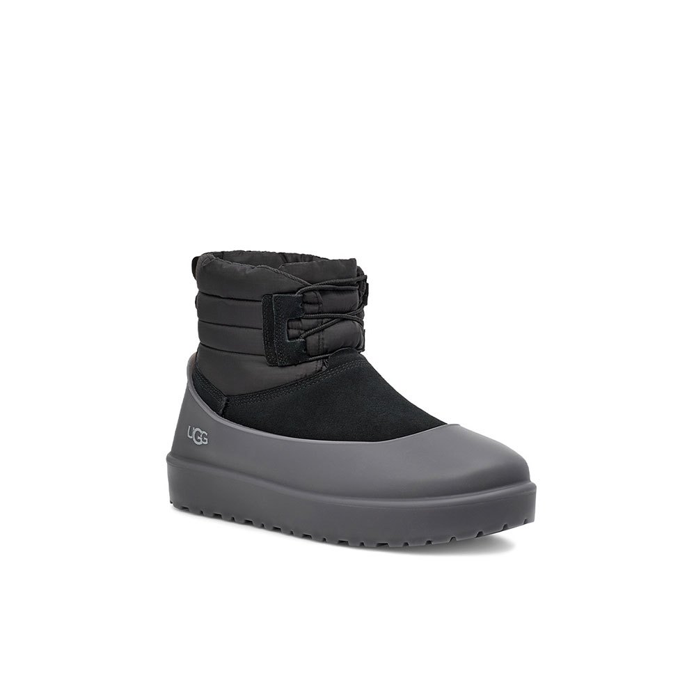 Shoes Ugg Classic Mini Lace-Up Weather Boots Grey